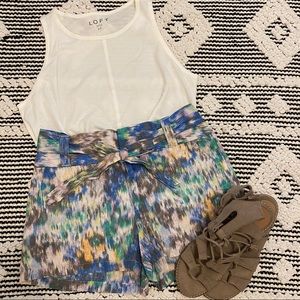 Kimchi Blue ikat linen shorts